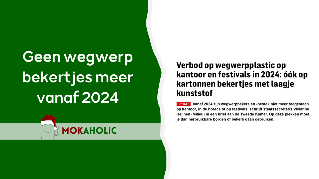 Neem afscheid van wegwerpbekers, koop een mok - Mokaholic