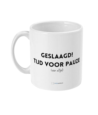 Geslaagd, tijd voor pauze (voor altijd)