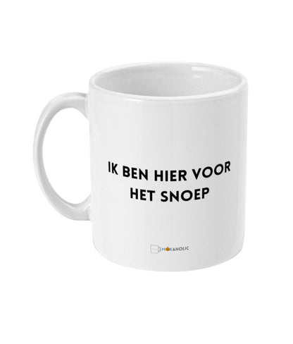 Ik ben hier voor het snoep