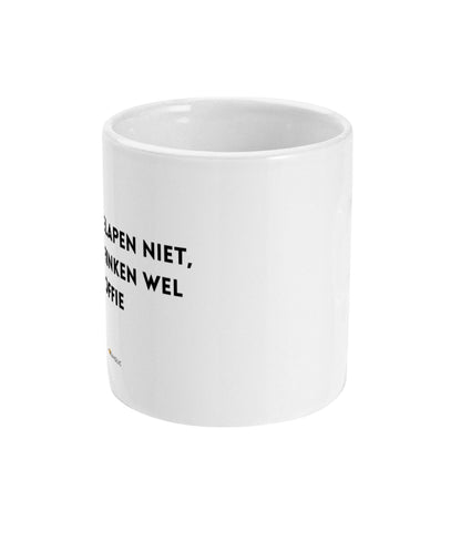 Spoken slapen niet, maar drinken wel koffie