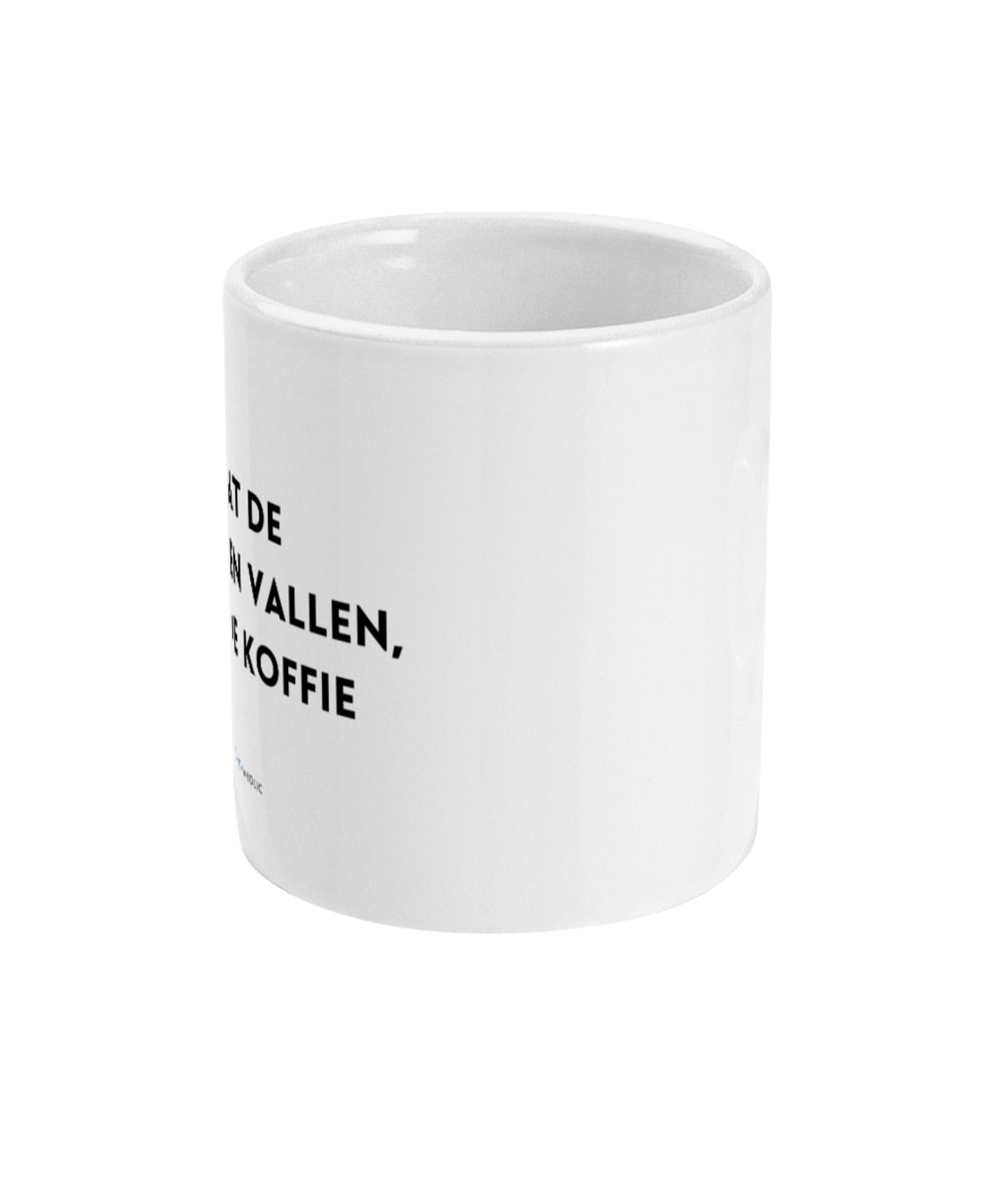 Laat de bladeren vallen, niet de koffie