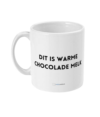 Dit is warme chocolademelk