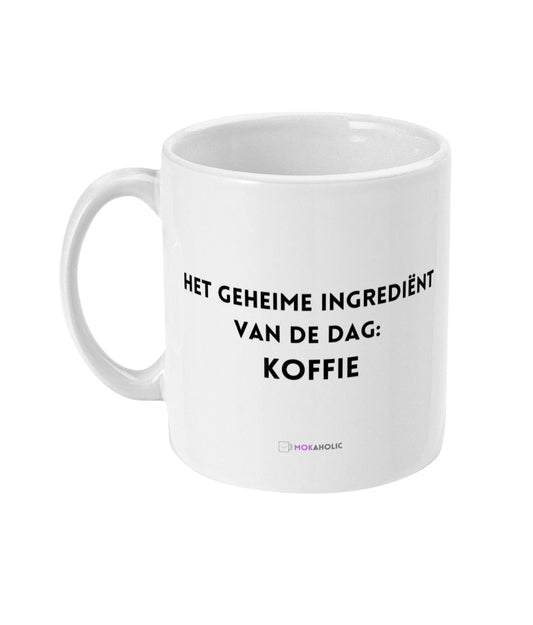 Het geheime ingredient van de dag: koffie