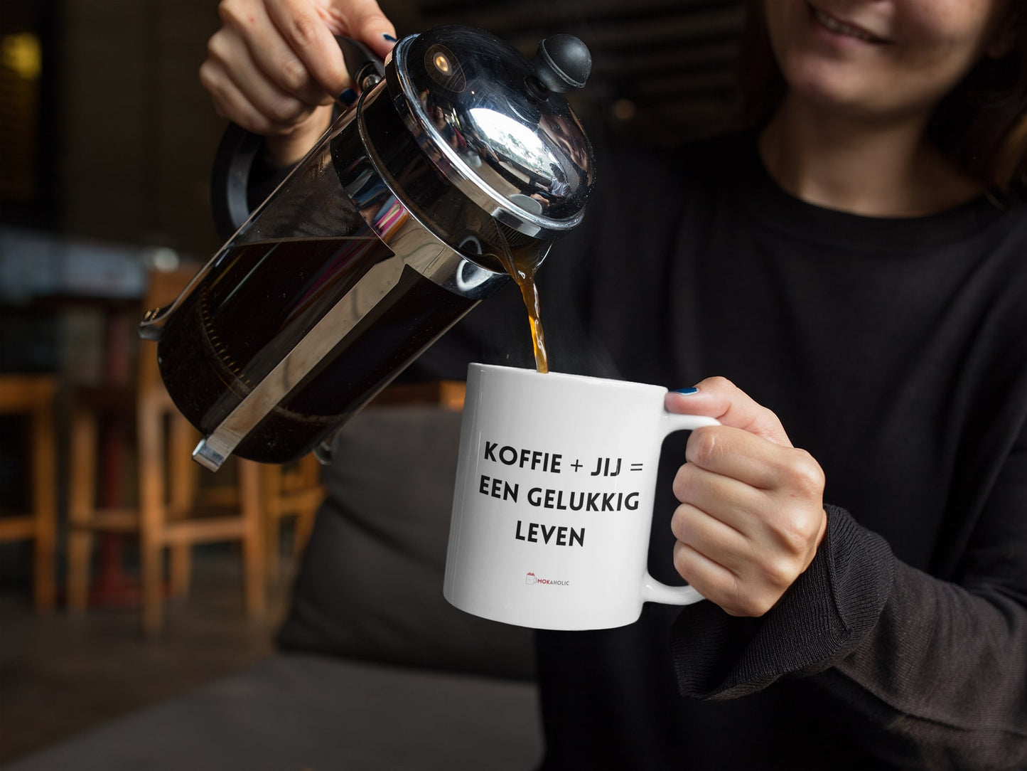 Koffie + jij = een gelukkig leven