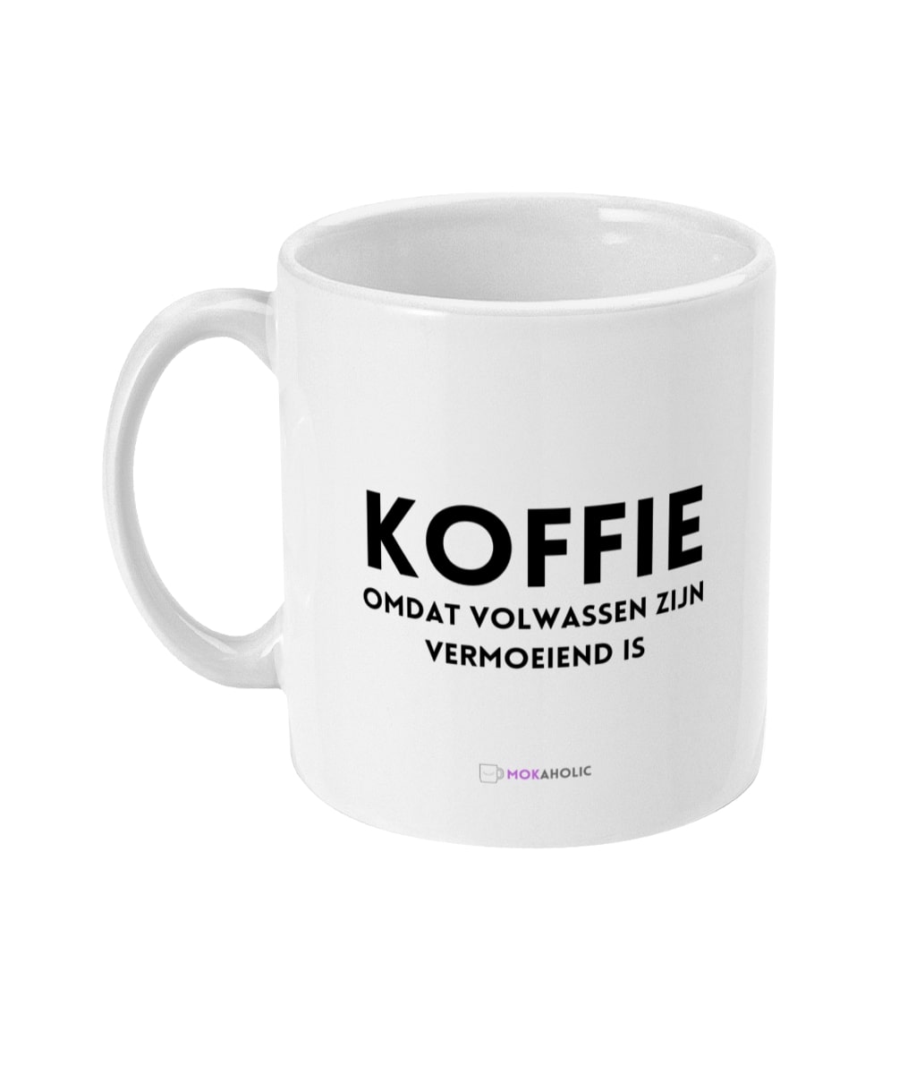 Kaffee, weil es anstrengend ist, erwachsen zu sein