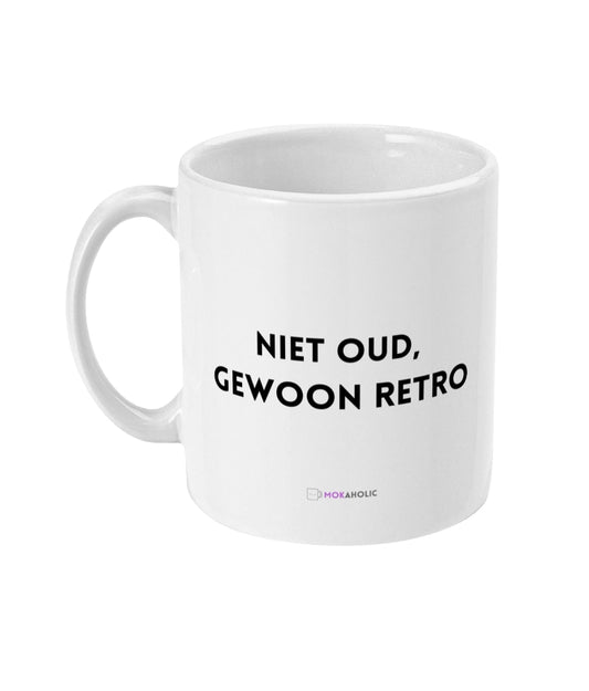 Niet oud, gewoon retro