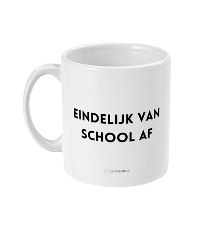 Eindelijk van school af