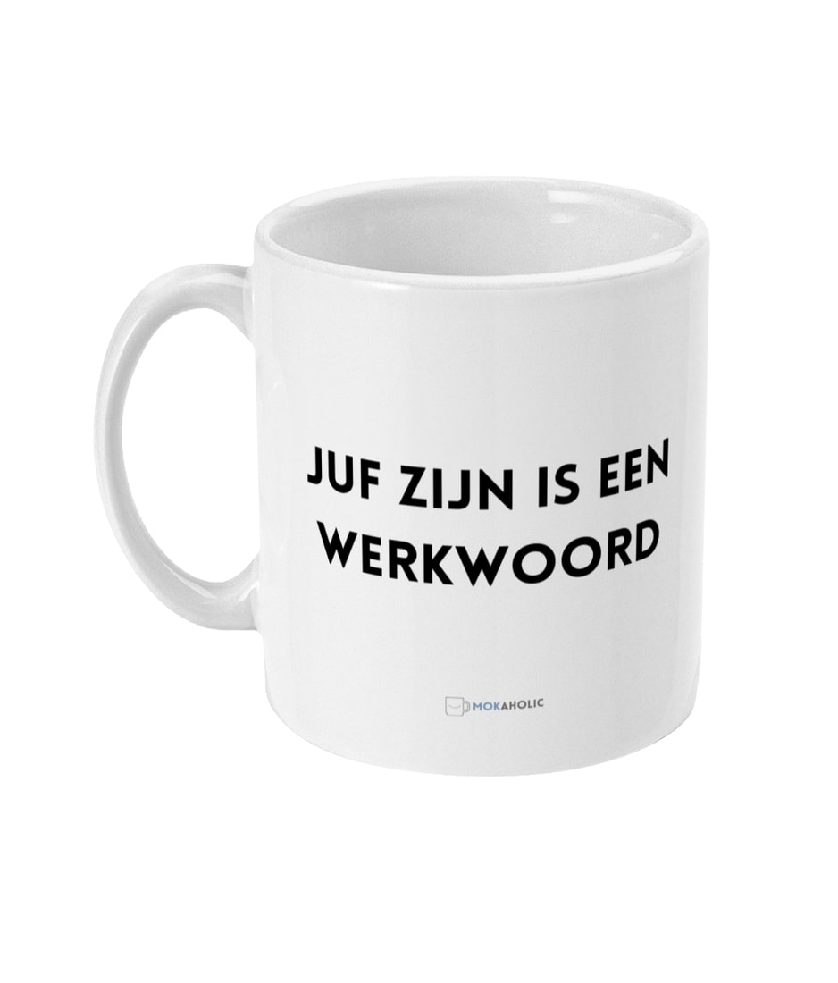 Juf zijn is een werkwoord