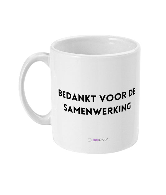 Bedankt voor de samenwerking - Mokaholic