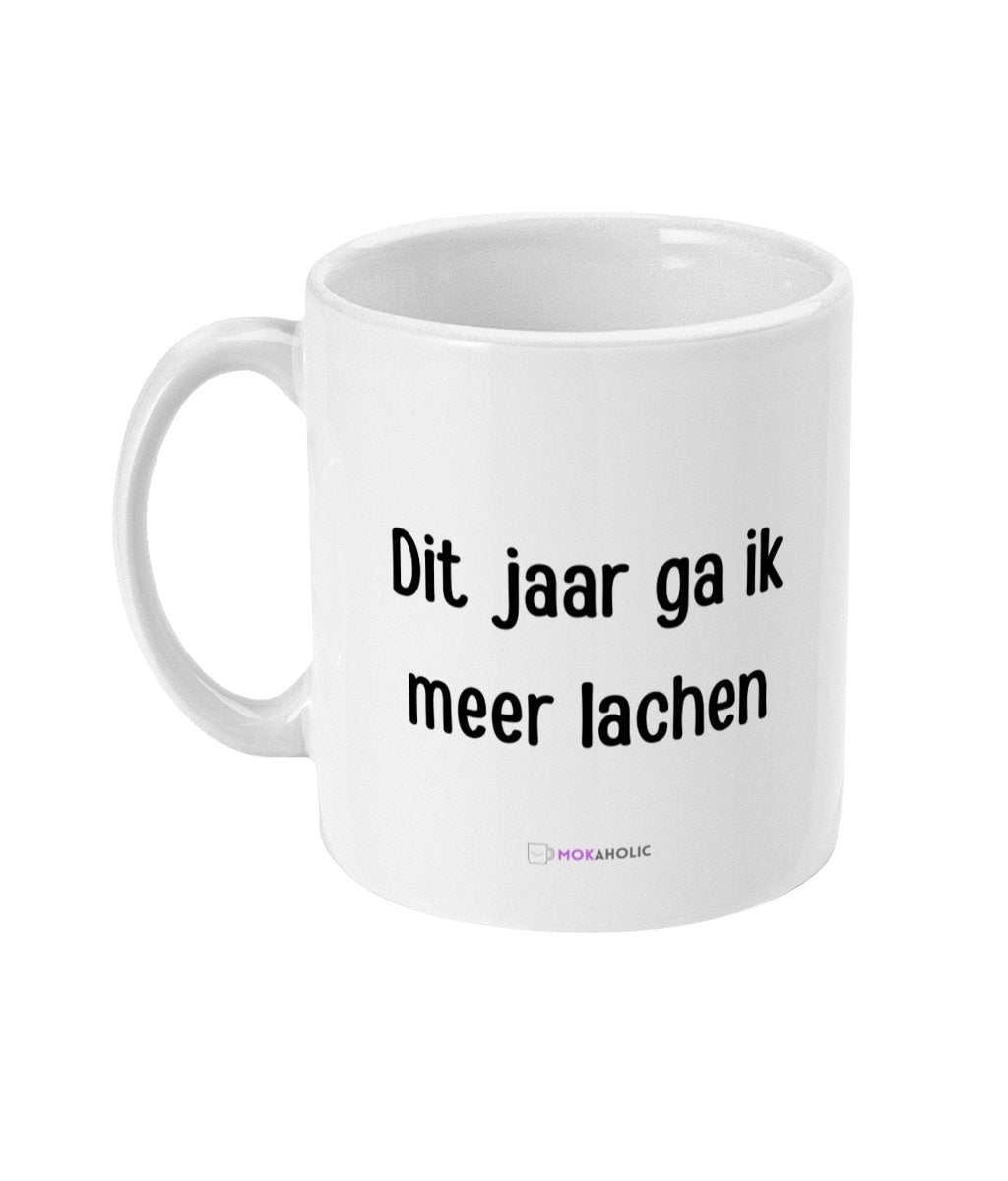 Dit jaar ga ik meer lachen - Mokaholic